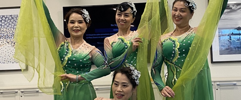 Chinese Dancing Group from Rhodes Muti-cultural Society Chinese Dancing Group from Rhodes Muti-cultural Society