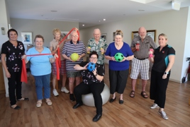 Tantula Rise residents enjyoy an exercise class from Bolton Clarke at home support.JPG Tantula Rise residents enjyoy an exercise class from Bolton Clarke at home support.JPG
