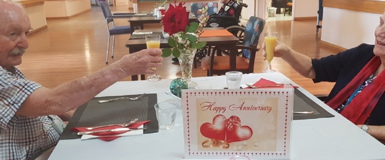 Annette and Ross celebrated 65 years of marriage