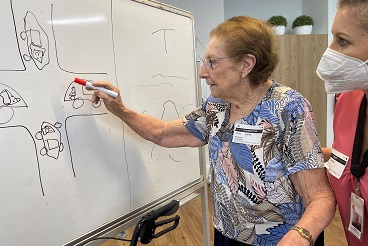 Coral at the Fernhill Respite Centre