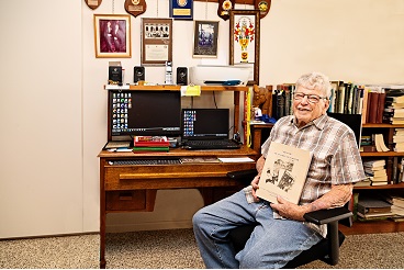 Malcolm uses his retirement to write