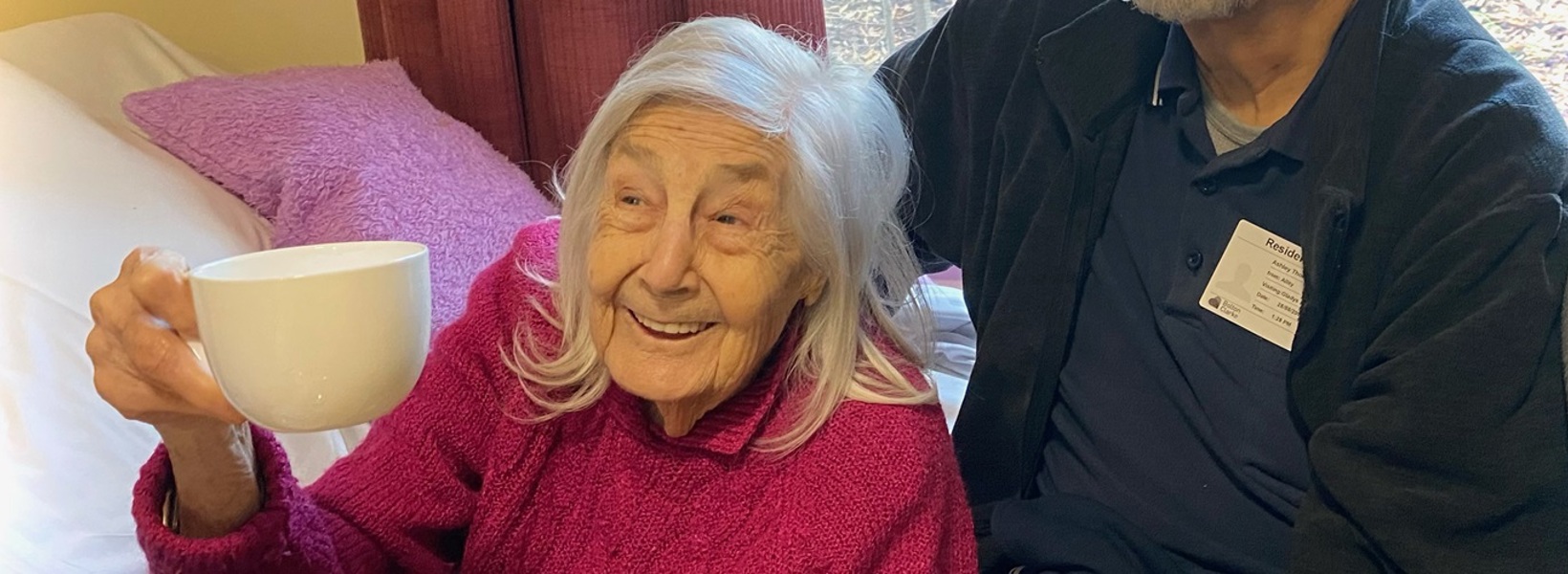 Gladys on her 100th birthday.jpg Gladys on her 100th birthday.jpg