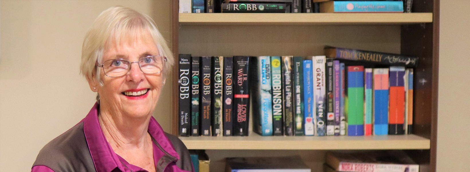 Joan thriving at Inverpine Retirement Village Joan thriving at Inverpine Retirement Village