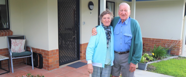 Carrington residents John and Kirsten