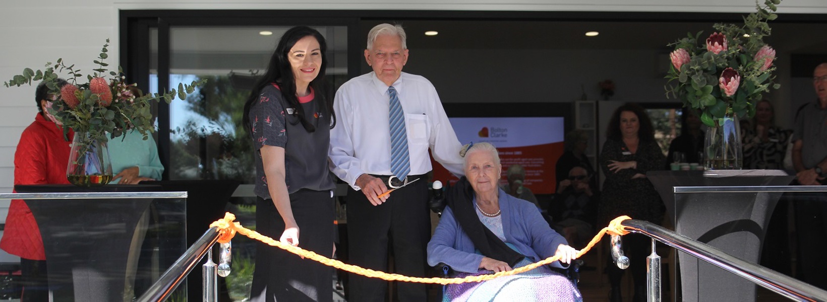 Leigha John and Joyce officially opening Cooinda.jpg Leigha John and Joyce officially opening Cooinda.jpg