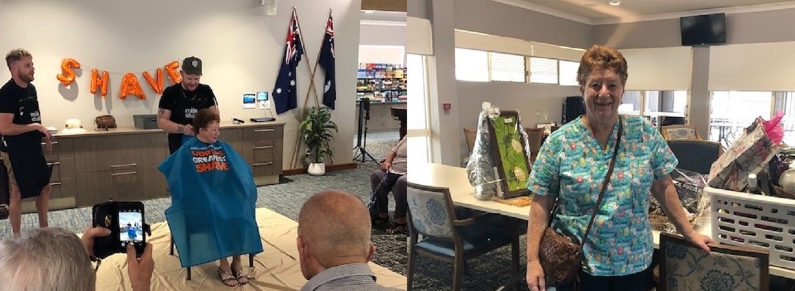 Lyn shaved her locks for a good cause Lyn shaved her locks for a good cause