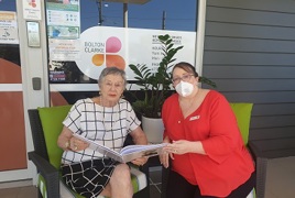 Marianne sharing her story Marianne sharing her story