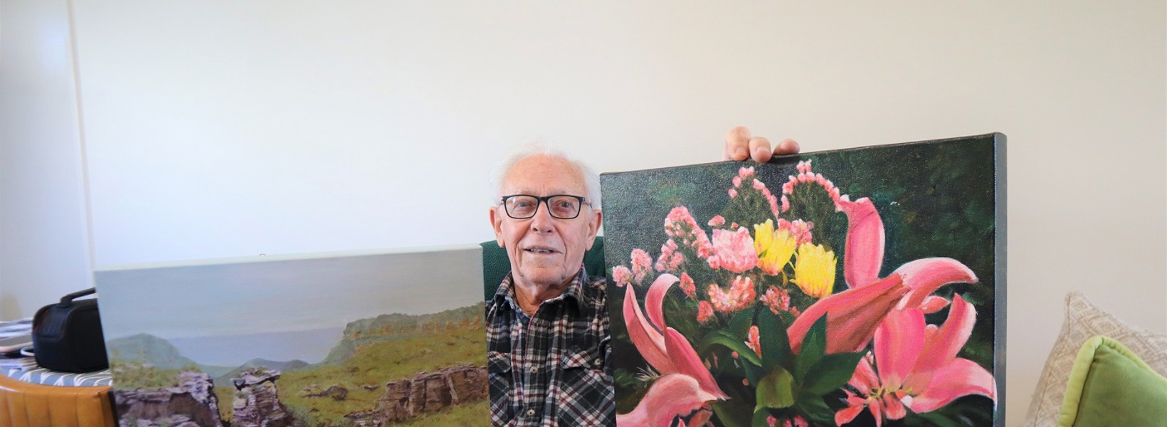 Neville has been a part of the Toowoomba Art Society for eight years.  Neville has been a part of the Toowoomba Art Society for eight years.