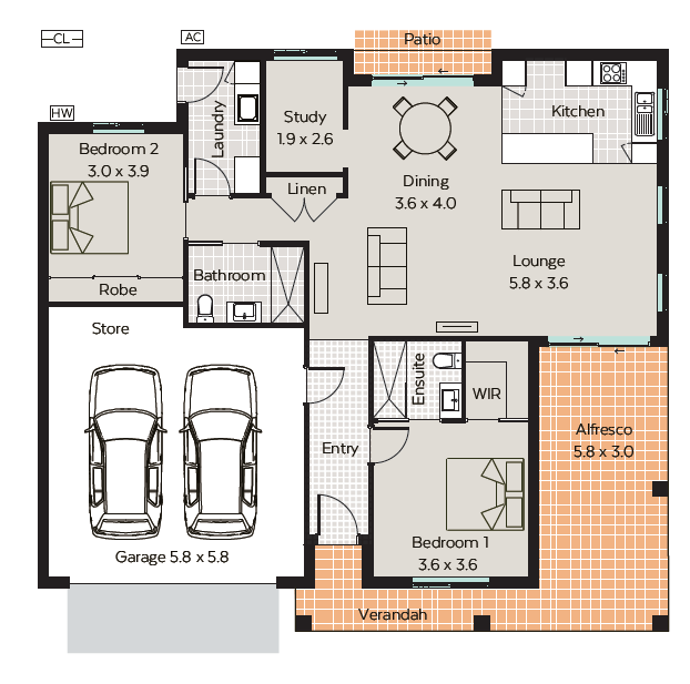Casey Grange 134 Floorplan